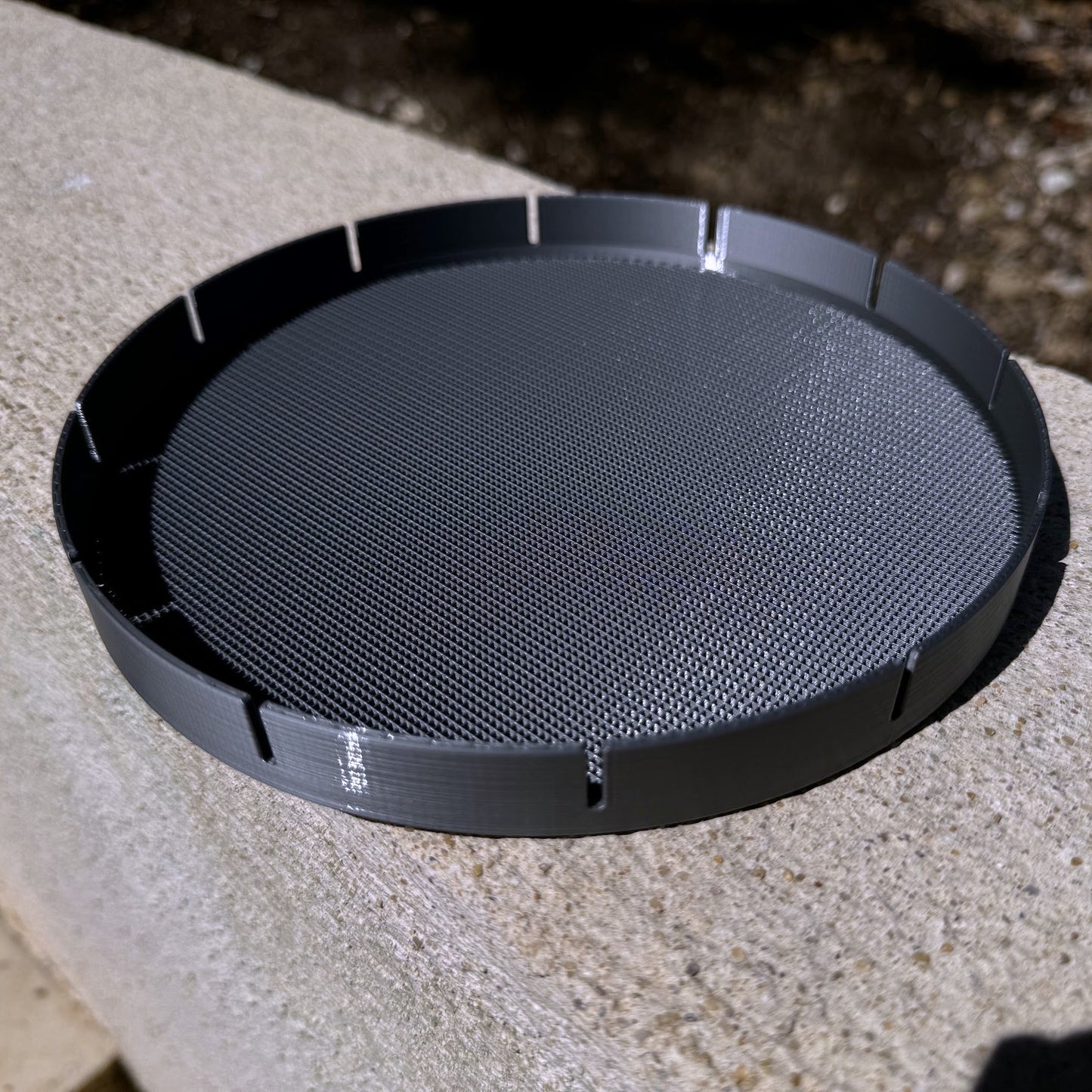 8'/200mm Dust Filter - Solid Mesh