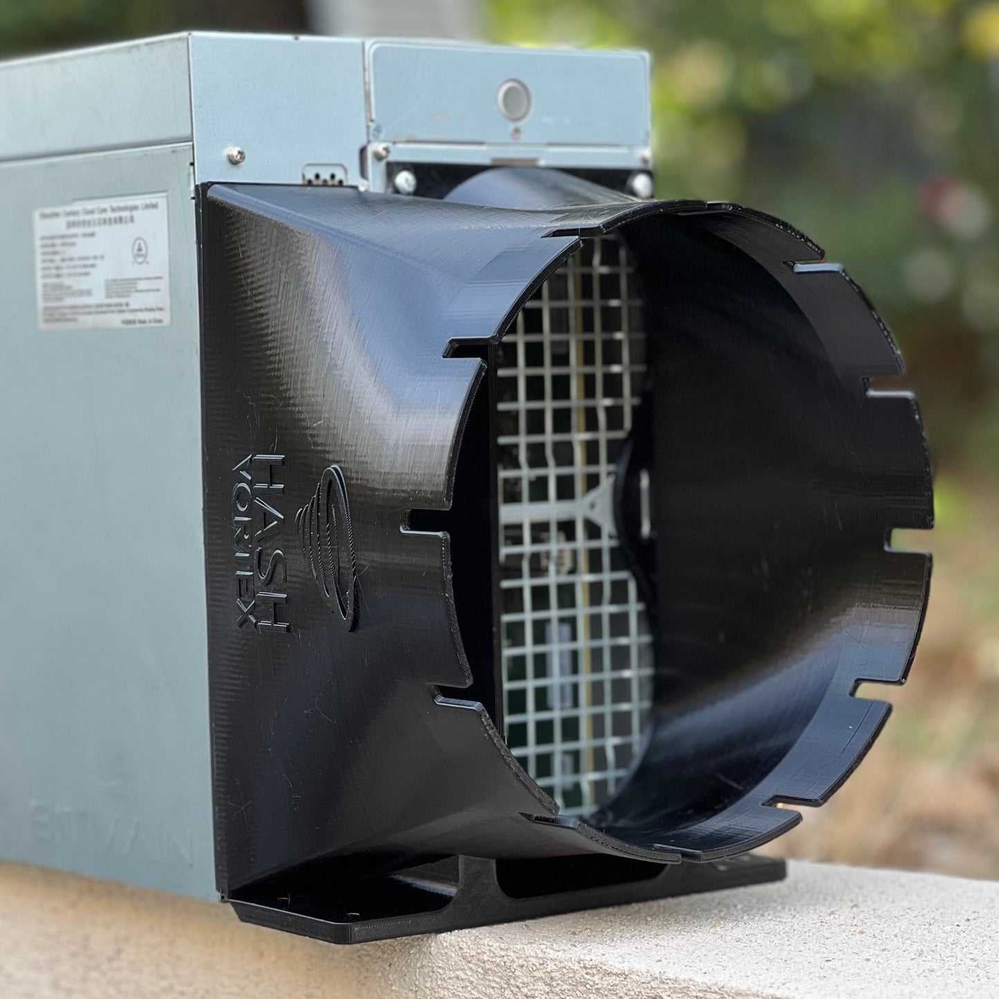 Universal Bitmain Shroud - Exhaust/Pull - (8'/200mm)