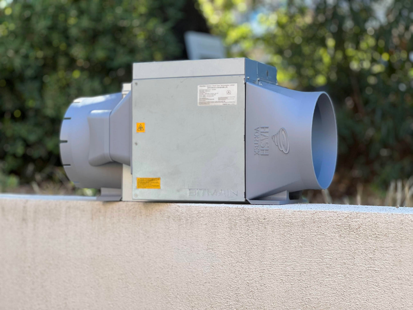 Bitmain S19 Shroud - BUNDLE Intake + Exhaust - (8'/200mm)