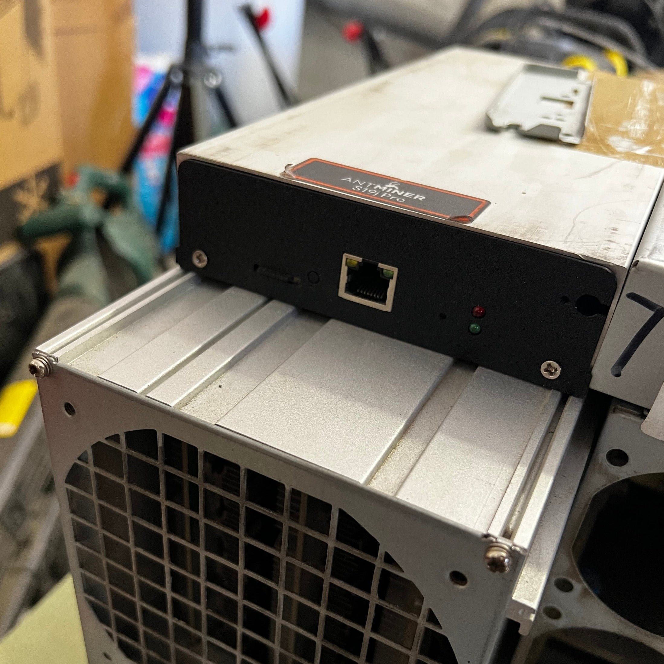 Front cover with SD Card Slot for ASIC Antminer S19 – HashVortex